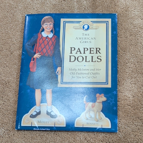 American Girl Other - American Girls Paper Dolls Book 1992